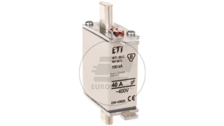 Wkładka bezpiecznikowa NH00C 40A gF 400V 004119203
