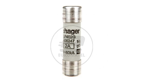 Wkładka bezpiecznikowa BiWtz cylindryczna 14x51mm 2A gG LF402G