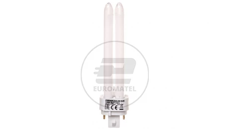 Świetlówka kompaktowa G24q-2 (4-pin) 18W 2700K DULUX D/E 4050300012148