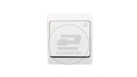 Hermes Przycisk /światło/ biały IP44 0336-02
