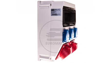 Rozdzielnica budowlana ADAMÓW 2x16A/5P, 3x2P+Z 9036156W
