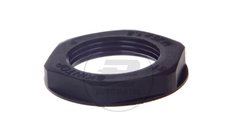 Nakrętka poliamidowa M25 SKINTOP GMP-GL-M 25x1,5 czarny 53119130 /100szt./