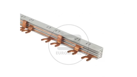 Szyna łączeniowa 3P 63A 10mm2 widełkowa Z-GV-10/3P-4TE 271080