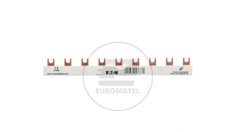 Szyna łączeniowa 1P 63A 10mm2 widełkowa (9 mod.+HI) EVG-1PHAS/9MODUL/HI 215656