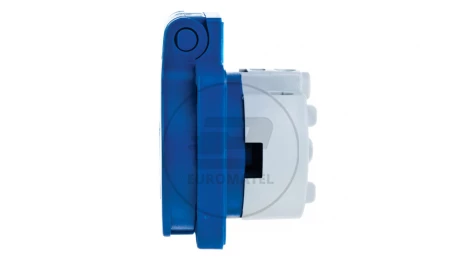 Gniazdo tablicowe 10/16A 2P+Z SCHUKO 230V niebieskie IP54 105-0b