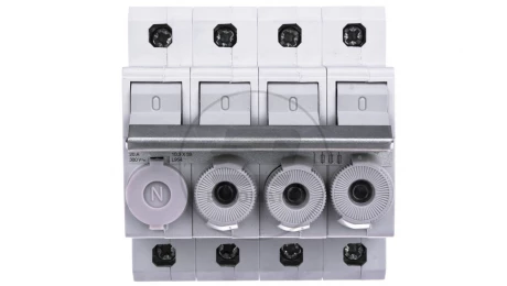 Rozłącznik bezpiecznikowy cylindryczny 4P 10x38mm L95400
