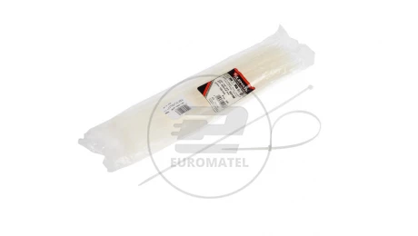 Opaska kablowa 360x4,5 biała BMB3748E /100szt./