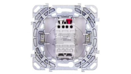 Unica Plus Przycisk pojedynczy element podstawowy biały IP44 przycisk 1x MGU50.206.18Z