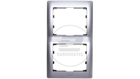 SISTENA LIFE Ramka podwójna pionowa aluminium 771956