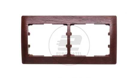 SISTENA LIFE Ramka podwójna pozioma mahogany 771982