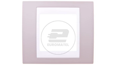Unica Plus Ramka pojedyncza róż cynamonowy pozioma MGU6.002.874