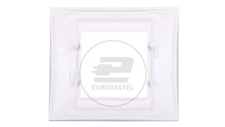 Unica Plus Ramka pojedyncza szary pozioma MGU6.002.865