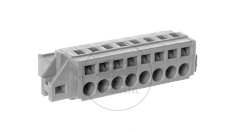 Wtyk MCS-MIDI Classic 8-biegunowy szary raster 5mm 231-608/019-000