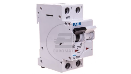 Wyłącznik nadprądowy 1+N C 2A 15kA AC FAZ C2/1N 278662