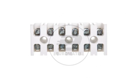 Listwa zaciskowa gwintowa 6-torowa 4mm2 biała LTE 6-4.0A 25346406