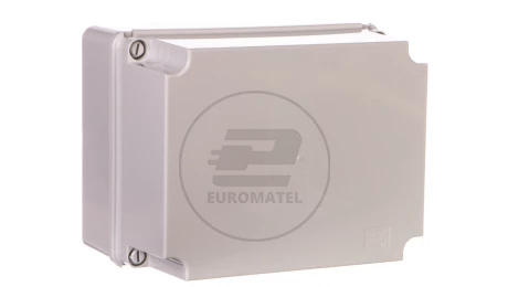 Puszka n/t 190mm 240x 160mm tworzywo IP56 szary 44 CE GW44218