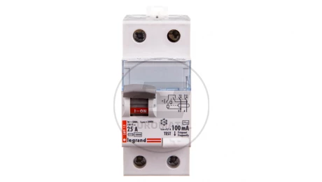 Wyłącznik różnicowoprądowy 2P 25A 0,1A typ AC P302 TX3 411519