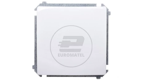 Simon Basic Łącznik jednobiegunowy biały BMW1A.01/11
