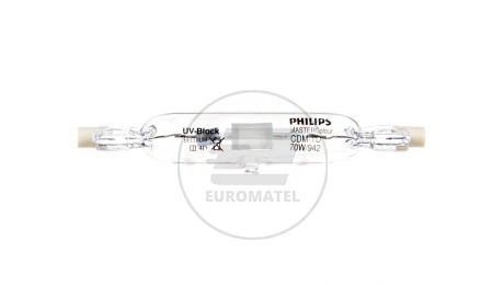 Lampa metalohalogenkowa 70W RX7s 230V 4200K przeźroczysta CDM-TD 8711500200020