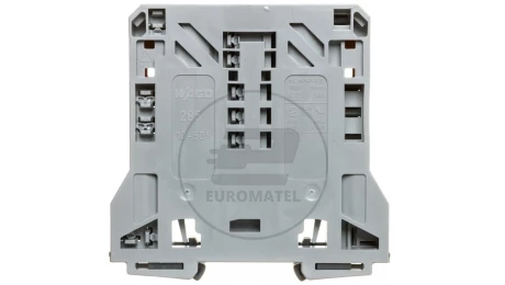 Złączka szynowa 2-przewodowa 50mm2 szara 285-150