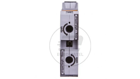 Złączka szynowa 2-przewodowa 95mm2 szara 285-195