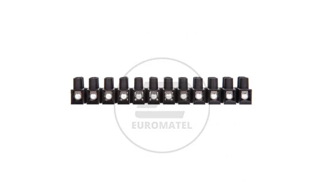 Listwa zaciskowa 12-torowa 6 mm2 czarna LTA 12-6.0d 22412217