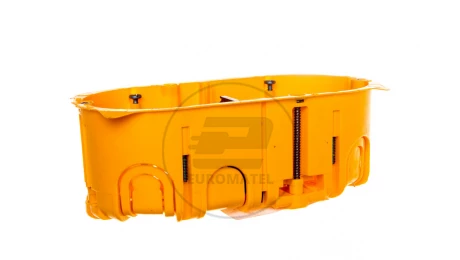 Puszka 60mm p/t regips 60mm 142x 50mm żółty Batibox 080052