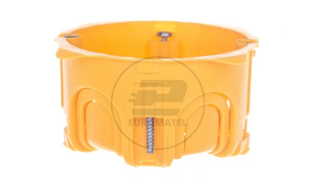 Puszka 67mm do betonu 71mm 71x 40mm pomarańczowa Batibox 080041
