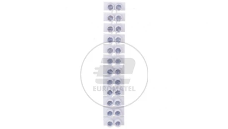 Listwa zaciskowa 12-torowa 2,5 mm2 biała LTA 12- 2.5b 22210216