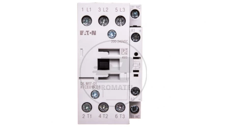 Stycznik mocy 18A 3P 200-240V DC 0Z 1R DILM17-01(RDC240) 277053