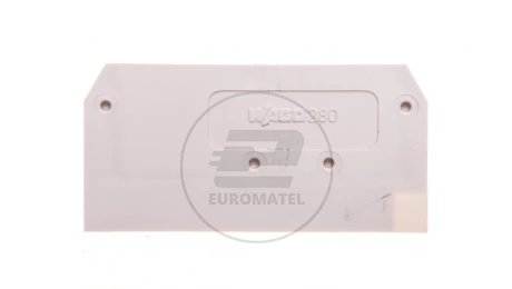 Ścianka końcowa szara 280-356 /25szt./