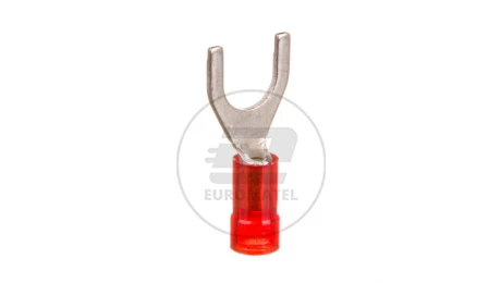 Końcówka widełkowa izolowana KWI 1/6 PC E09KO-02030300600 /100szt./