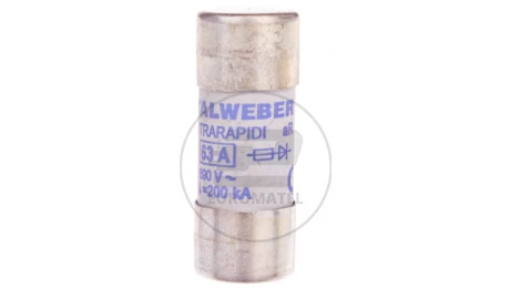 Wkładka bezpiecznikowa cylindryczna 22x58mm 63A aR 690V CH22UQ 002645021