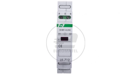 Lampka modułowa czerwony 10-30V AC/DC LK-712R-10-30V