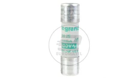 Wkładka bezpiecznikowa cylindryczna 10x38mm 25A aM 400V HPC 013025