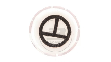 Soczewka przycisku 22mm płaska biała z symbolem IMPULSOWANIE M22-XDL-W-X11 218309