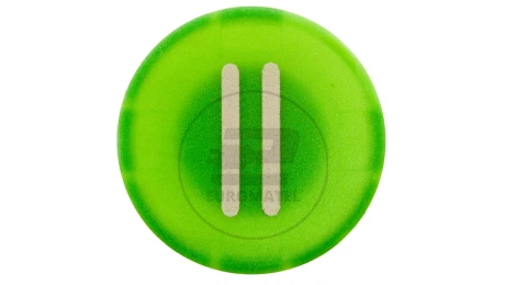 Wkładka do przycisku 22mm płaska zielona z symbolem START II M22-XD-G-X2 218168