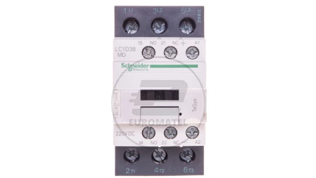 Stycznik mocy 38A 3P 220V DC 1Z 1R LC1D38MD