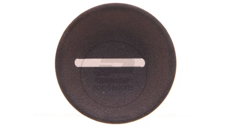 Wkładka do przycisku 22mm płaska czarna z symbolem START I M22-XD-S-X1 218166