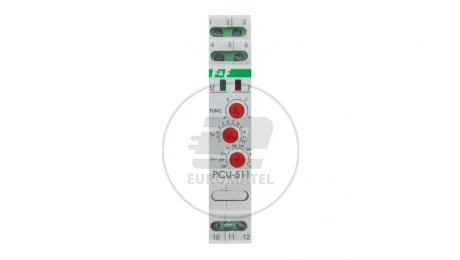 Przekaźnik czasowy 1P 8A 0,1-576h 230V AC, 24V AC/DC wielofunkcyjny PCU-511DUO