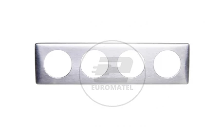 CELIANE Ramka poczwórna aluminium tworzywo Poziomy i pionowy 068924
