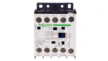 Stycznik mocy 9A 3P 24V DC 0Z 1R LP4K0901BW3