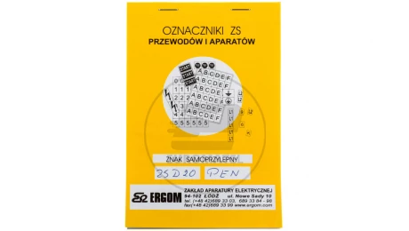 Znaki samoprzylepne ZS D20/PEN E04ZP-02030403600