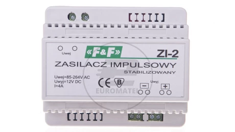 Zasilacz impulsowy 230VAC/12VDC 50W 4A ZI-2