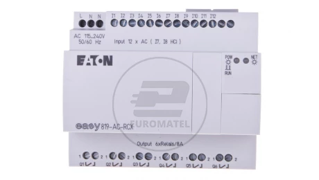 Przekaźnik programowalny 230V AC 12we, 6wy (przekaźnikowe) EASY819-AC-RCX 256268