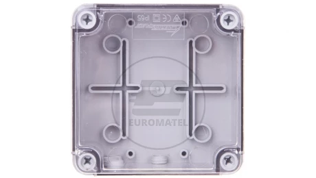 Obudowa 108x108x56mm IP65 z płytą montażową OH-1A.2 Hermet Box 29.12