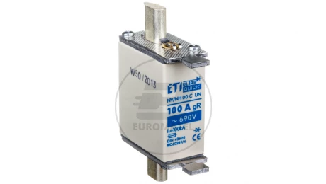 Wkładka bezpiecznikowa NH00C 100A gR 690V M00CUQ U-N 004331028