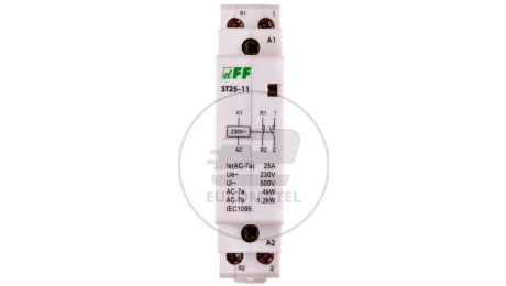 Stycznik modułowy 25A 1Z 1R 230V AC ST25-11