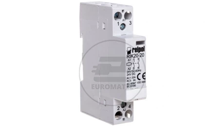 Stycznik modułowy 20A 2Z 0R 24V AC RIK20-20-24 2608178