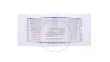Plafoniera 1x 60W E27 IIkl. 220-240V IP54 TURK DL-60 IP54 biala 7025